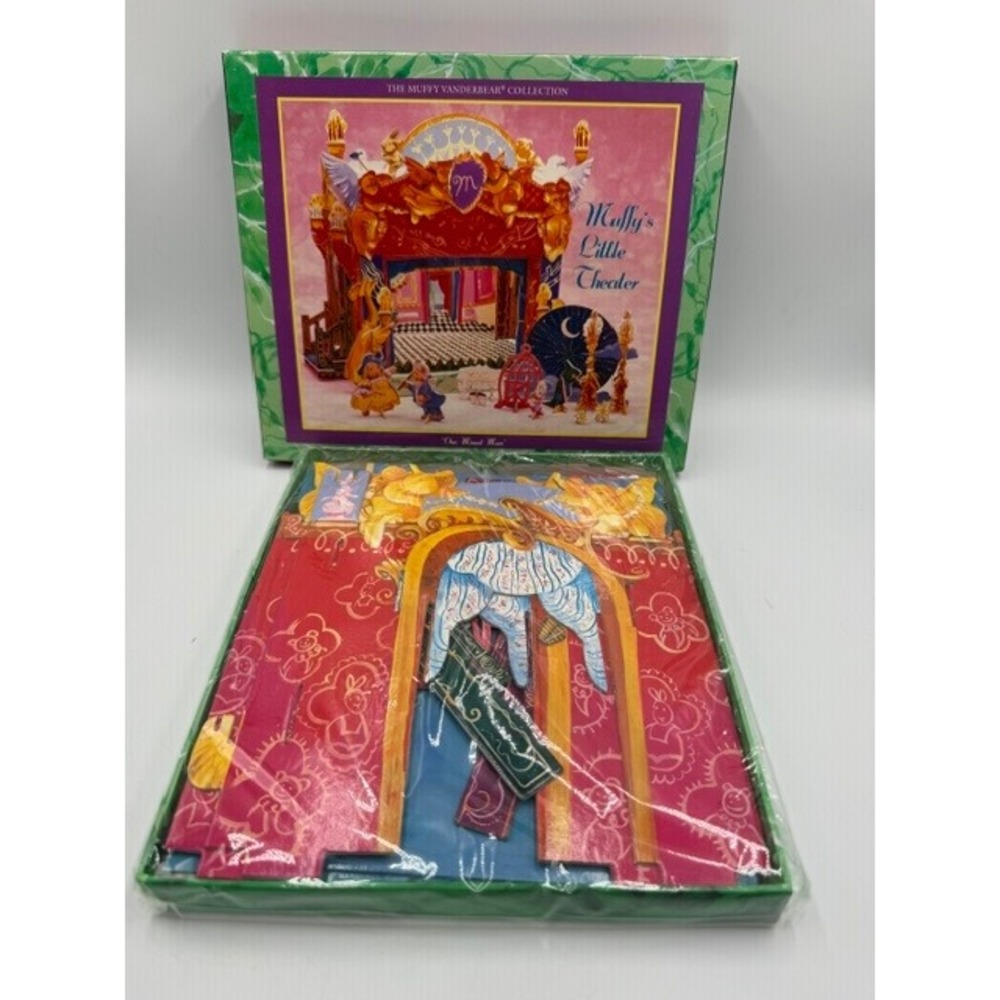 Muffy VanderBear Collection Muffys Little Theater One Minuet More Paper Play Set